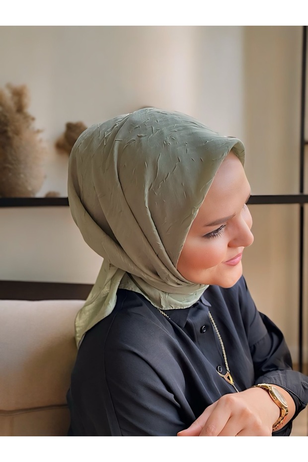 BAMBU KRAŞ EŞARP SU YEŞİLİ