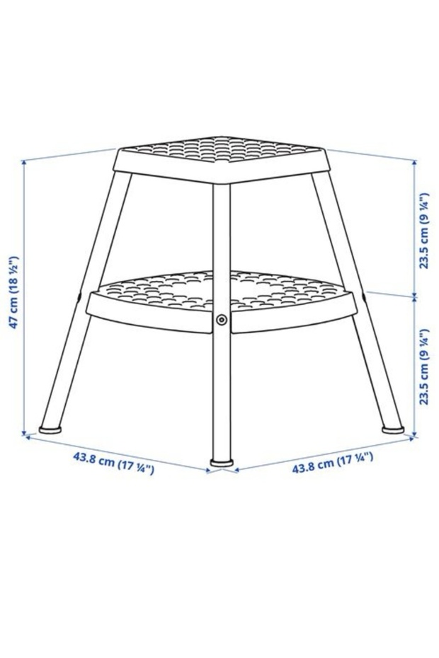 Haddarp basamaklı tabure , turuncu - 3