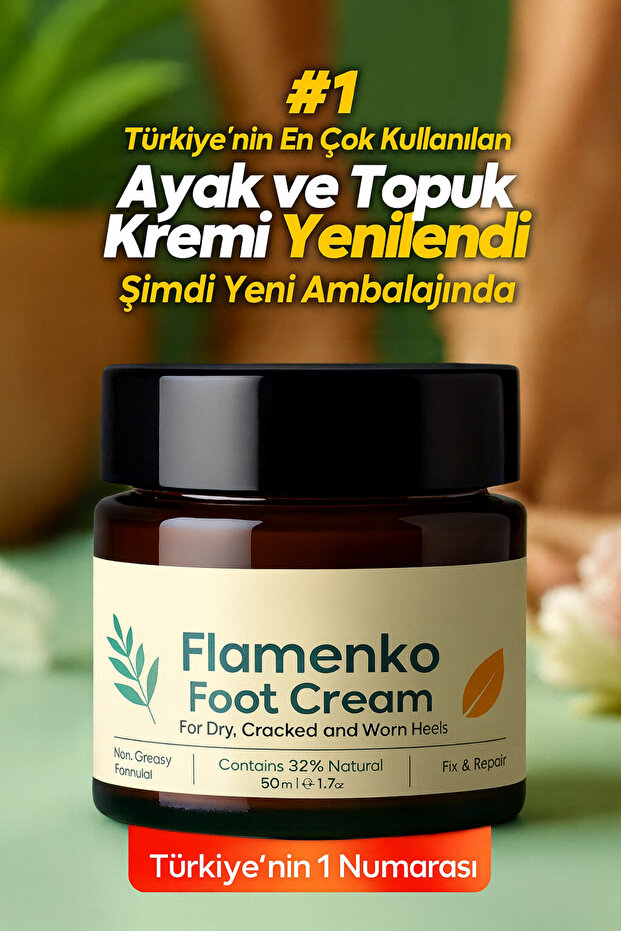 Ayak Topuk Çatlak Tamir Kremi 50ml - 1