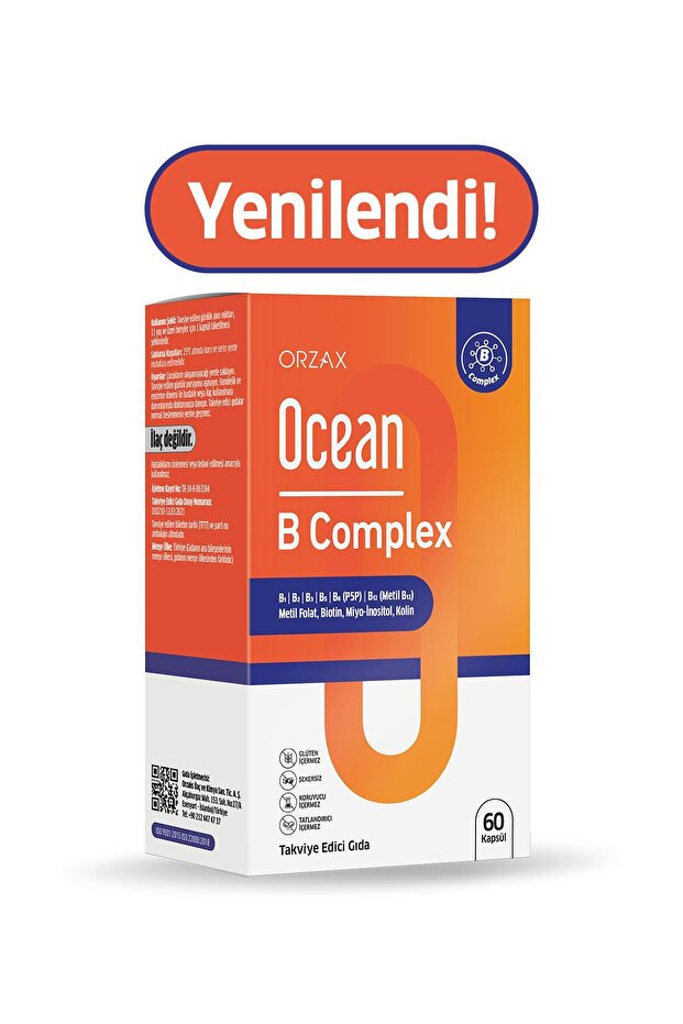 Ocean B Complex 60 Kapsül - 1