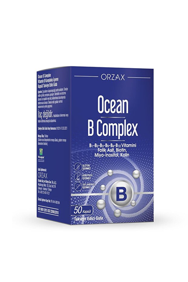 Ocean B Complex 60 Kapsül - 7
