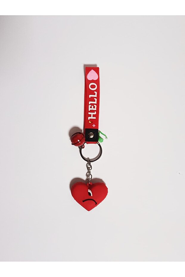 Keychain Single Eyed Heart