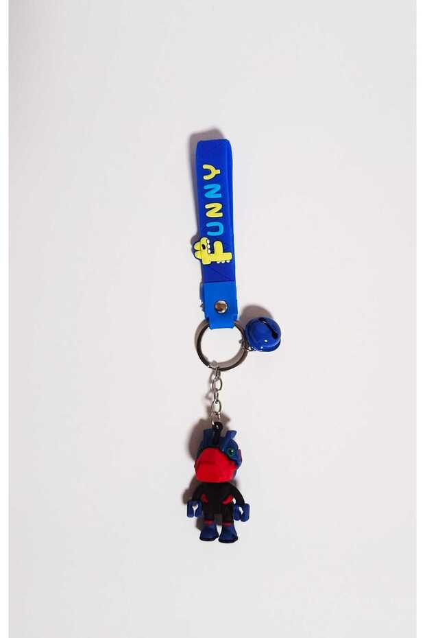 سلسلة مفاتيح روبوت أزرق - 1