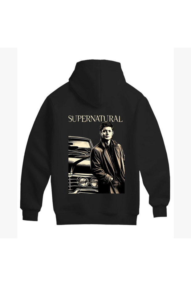 Designed for Supernatural Fans! Supernatural Designed Unisex Cotton Sweatshirt (Hoodie)