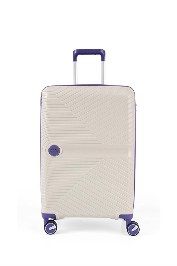 ŞIK Ultra Hafif Polipropilen Kırılmaz 3 Lü Valiz Seti - 4