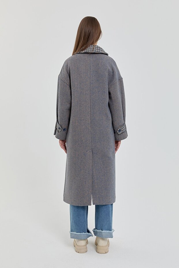 Oversize Kaban İndigo - 4