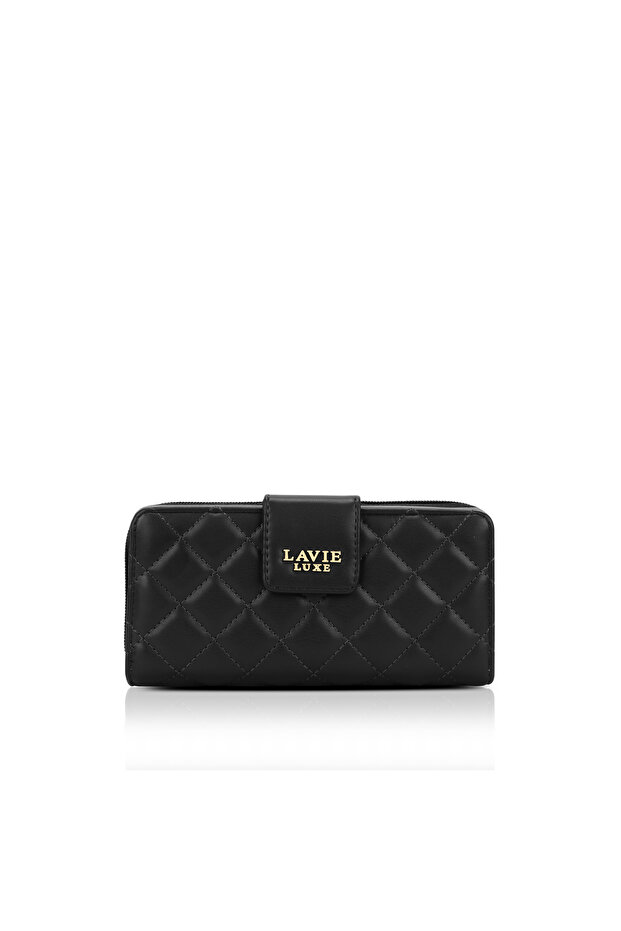 Diamond25 Women's Bifold Wallet (Black)