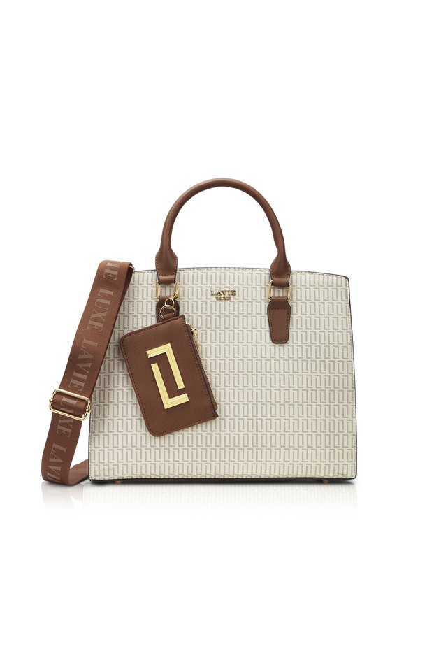 Women's Mono Elly25 Medium Handbag (Offwhite)
