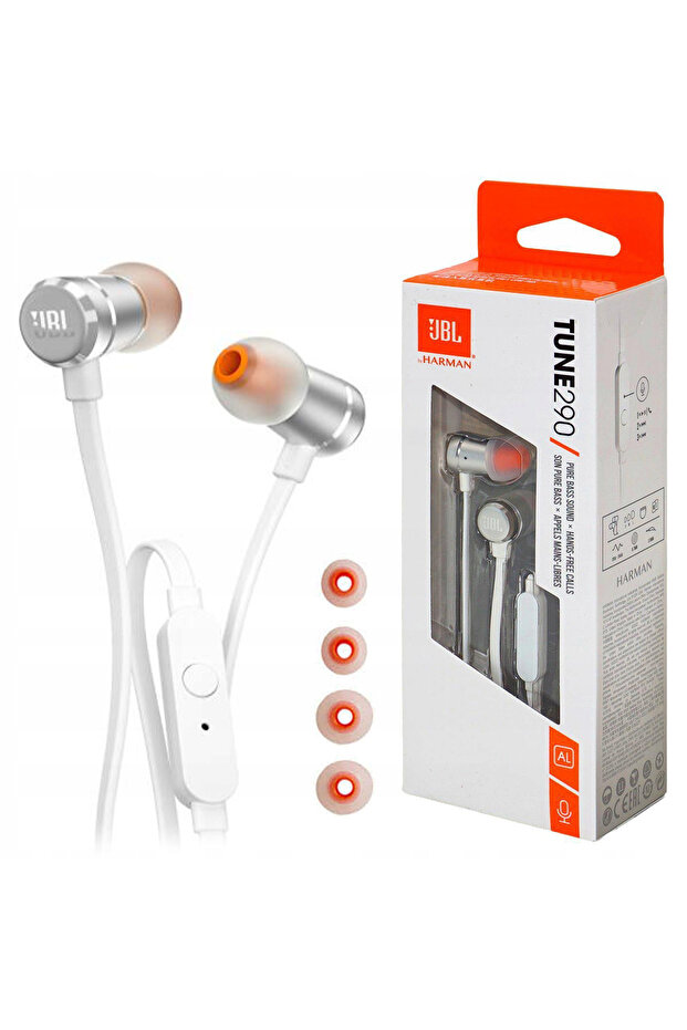 ORIGINAL JBL TUNE 290- WHITE SILVER