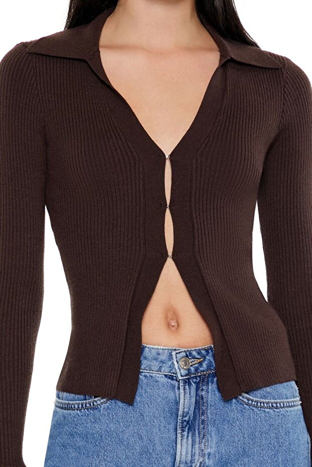 Polo Yaka Hırka - 3