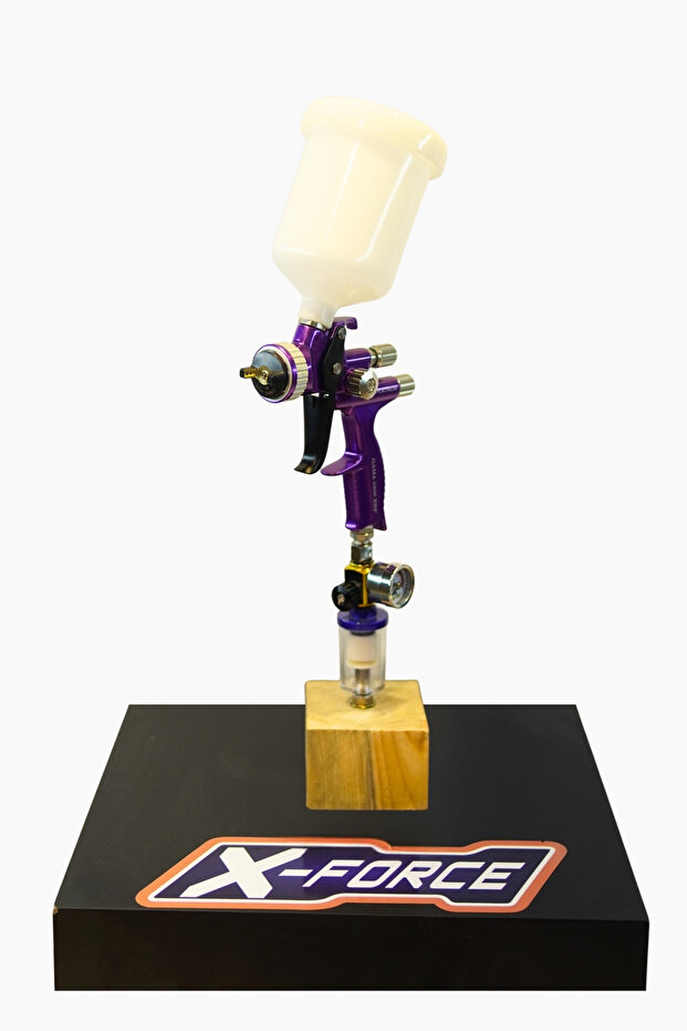 X FORCE GAMA PLATINUM MOR BASINÇLI BOYA TABANCASI - 4