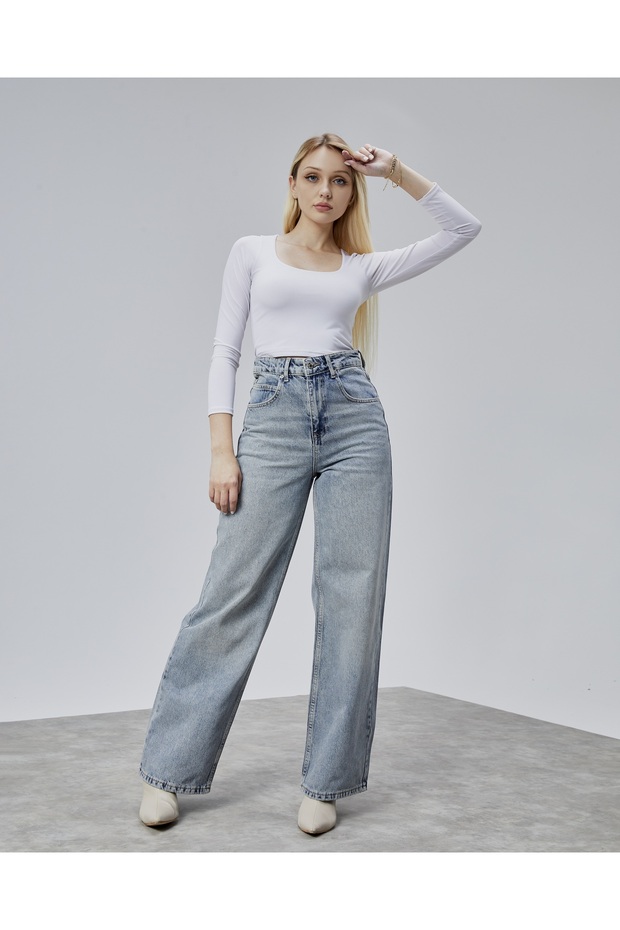 Jean de damă largi - 3