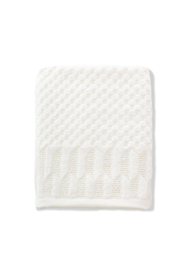 Vera 100% Cotton 2-Piece Hand Towel Set 50 X 90 Ecru