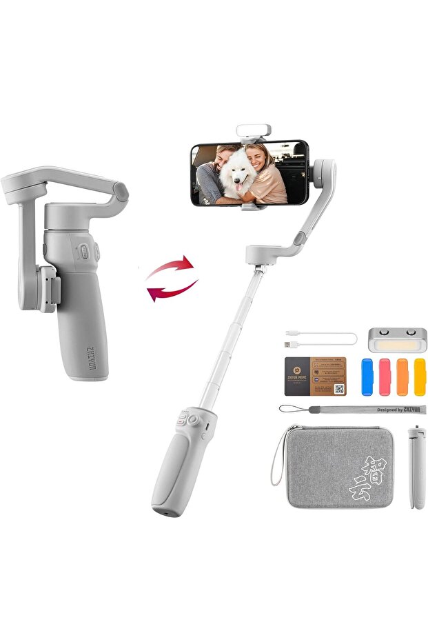 Smooth Q4 Combo Gimbal Stabilizer for iPhone and Android Phones - 1