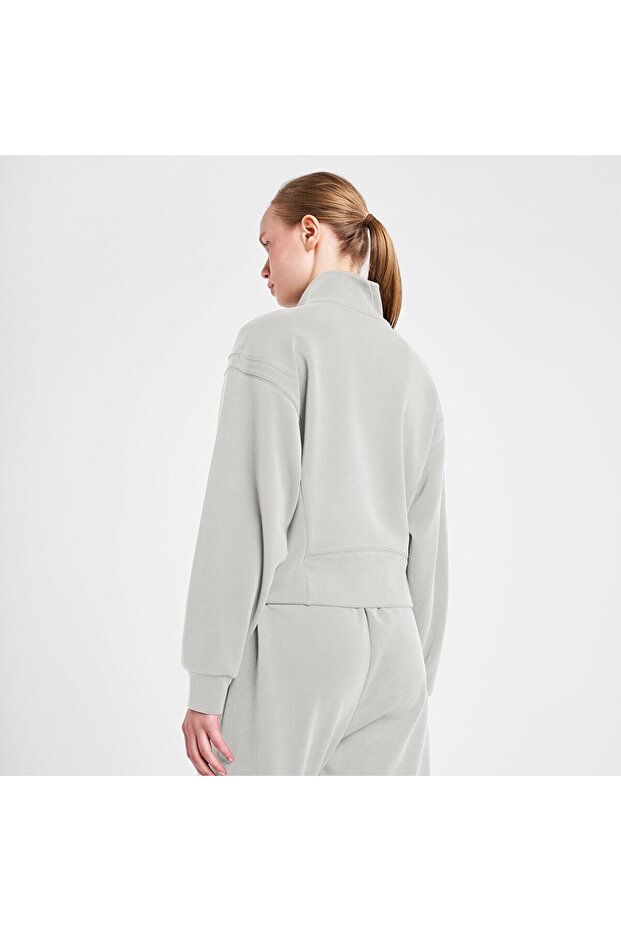 25N-2105 Fermuarlı Sweatshırt - 5