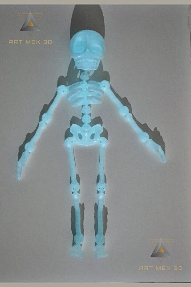 FOSFORLU İSKELET FİGÜR OYUNCAK 30 CM - 5
