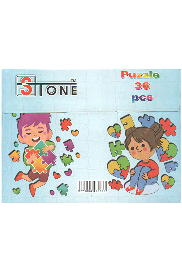 Puzzle 3 shapes - 3D - No. 1