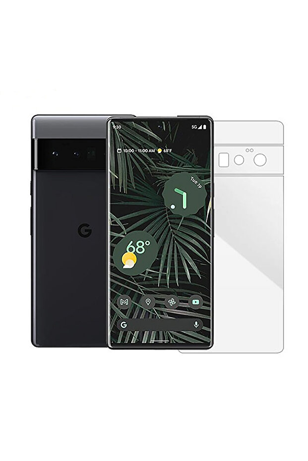 Back Screen Protector for Google Pixel 6a, Hydrogel, Full Protection - 4