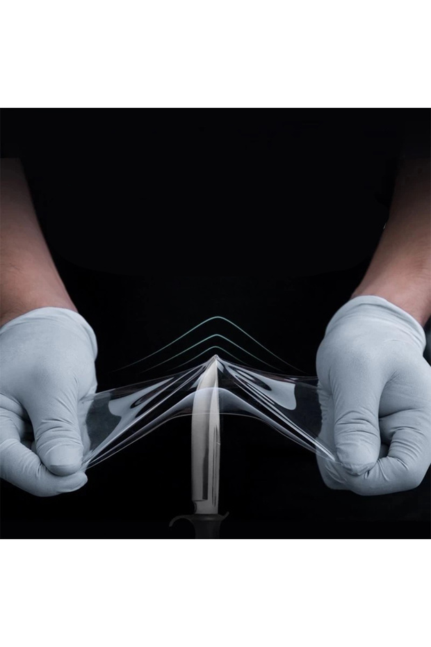 Outer Screen Protector for Huawei Nova 9, Silicone Hydrogel, Transparent, - 3