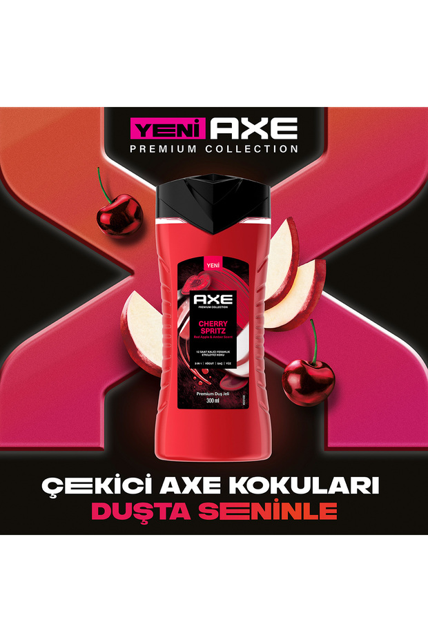 Premium Collection Duş Jeli Cherry Spritz 300 ml + Cherry Spritz Deodorant 150 ml - 4