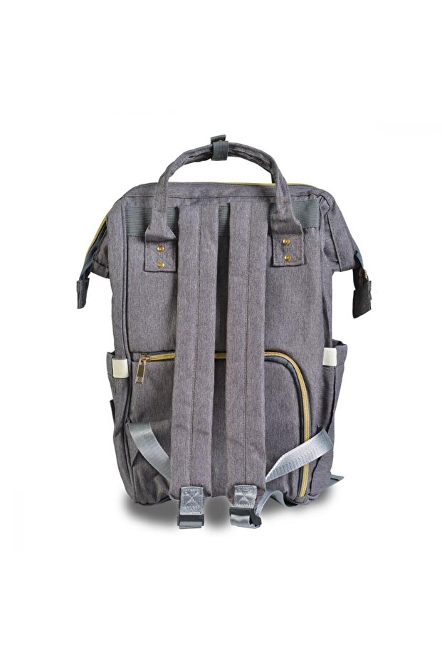 Amelia Grey Maternity Backpack - 5