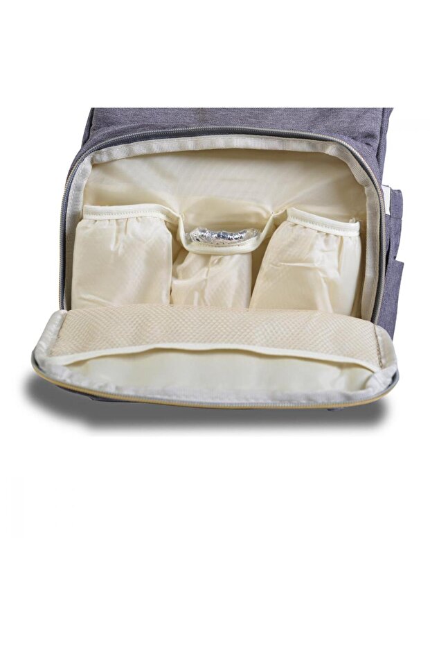 Amelia Grey Maternity Backpack - 3