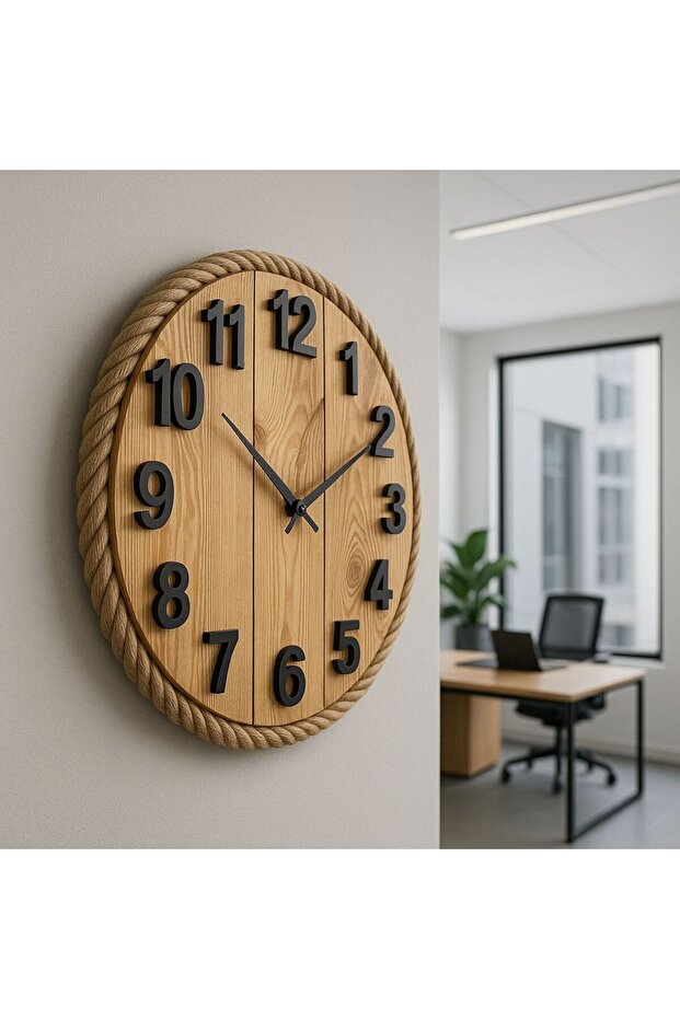 Ahşap Saat - 4