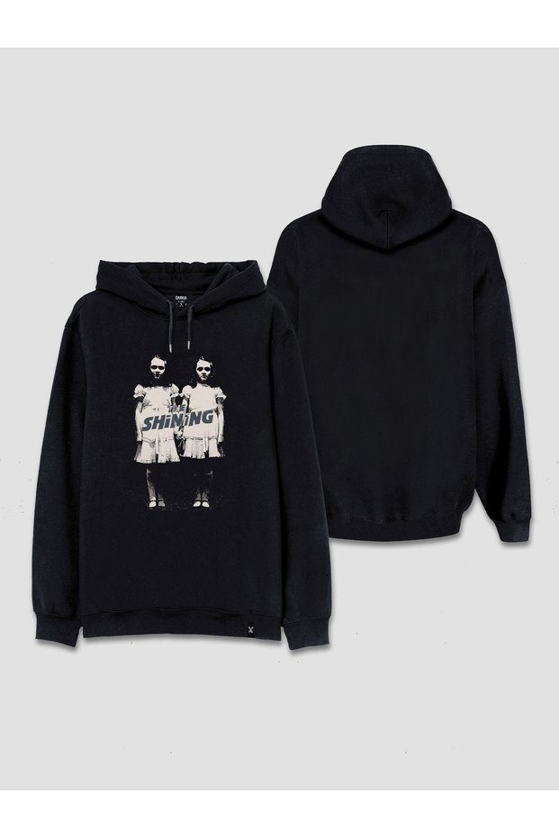 The Shining Horror Movie Design Printed Hooded Sweat Hoodie