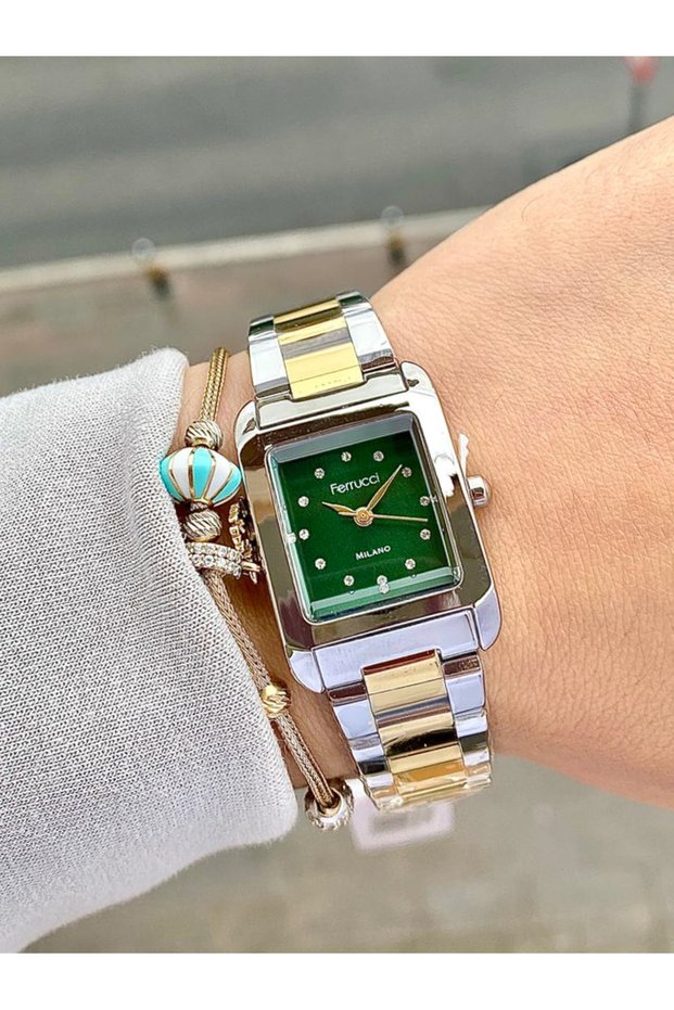 New Season Square Design 3 Atm Water Resistant Women's Wristwatch