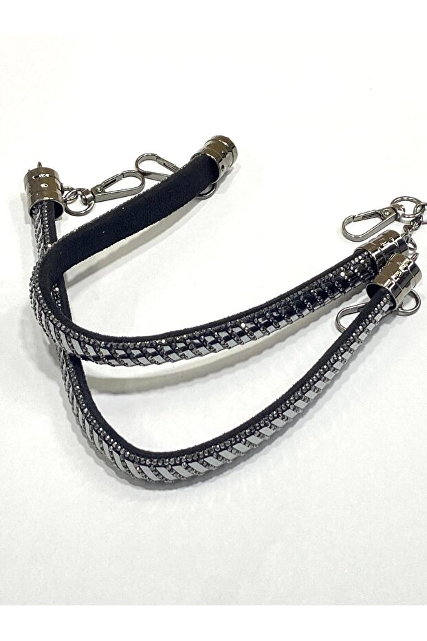 Taşlı Çanta Sapı Şeritli Model - 1