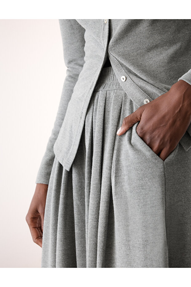 Geniş Paça Kadın Pantolon - 3