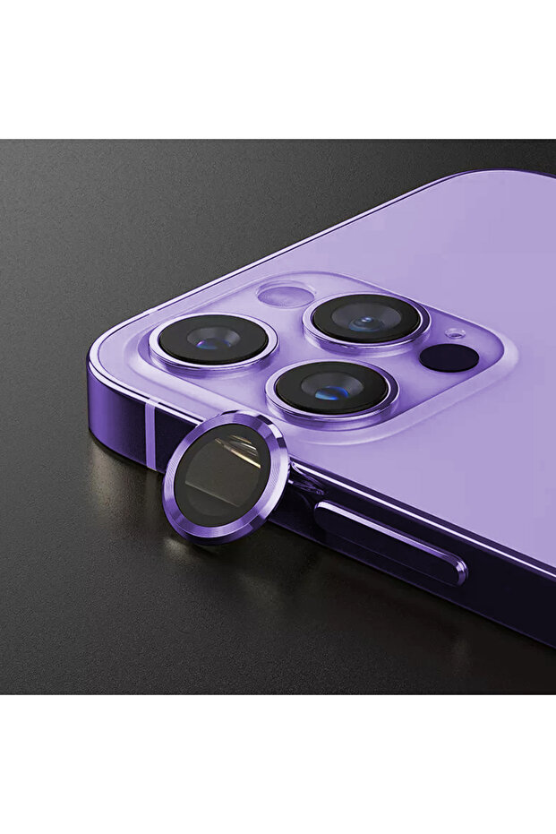 Camera Lens Protector for Apple Iphone 14 Pro Max, Purple - 3
