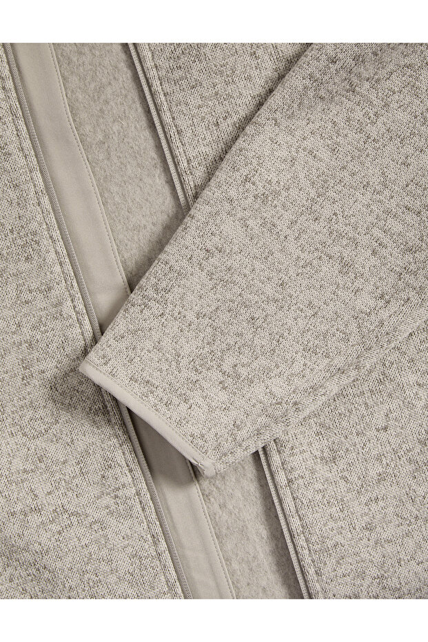 Pamuklu Kapüşonlu Hırka - 6