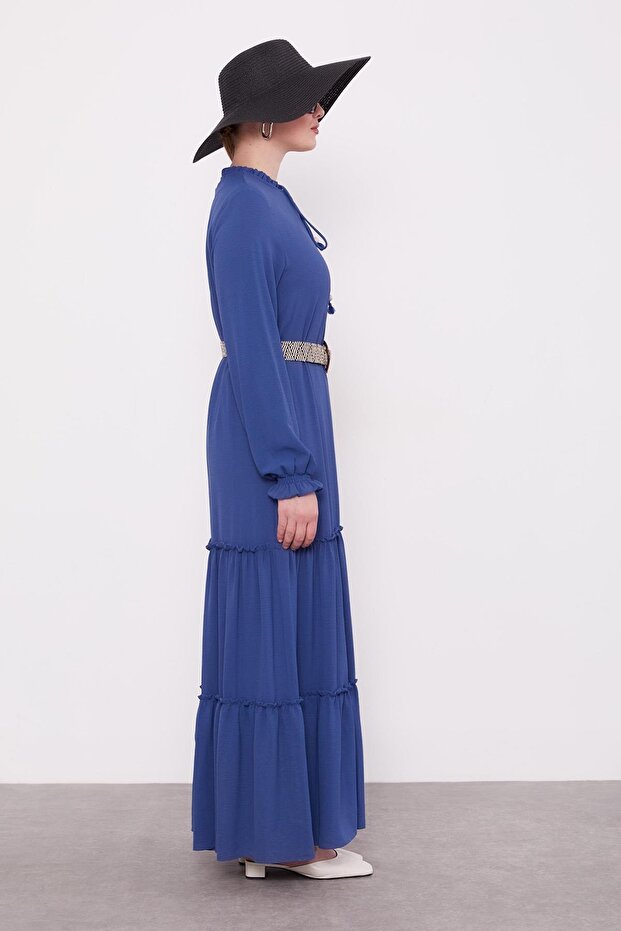 İndigo Elbise - 3