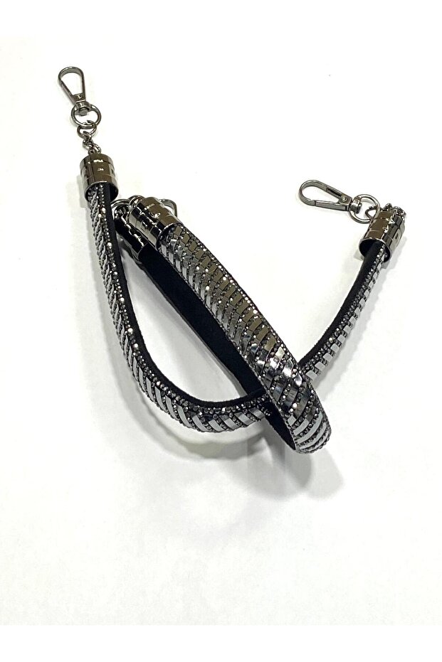 Taşlı Çanta Sapı Şeritli Model - 2