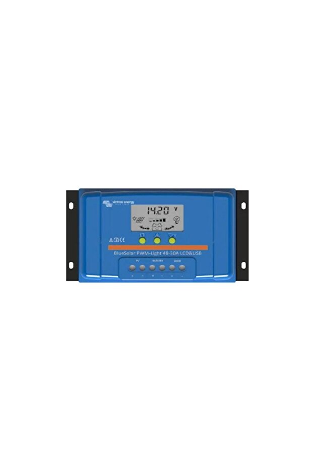 BlueSolar PWM-LCD&USB Solar Controller 12/24V-30A - 2