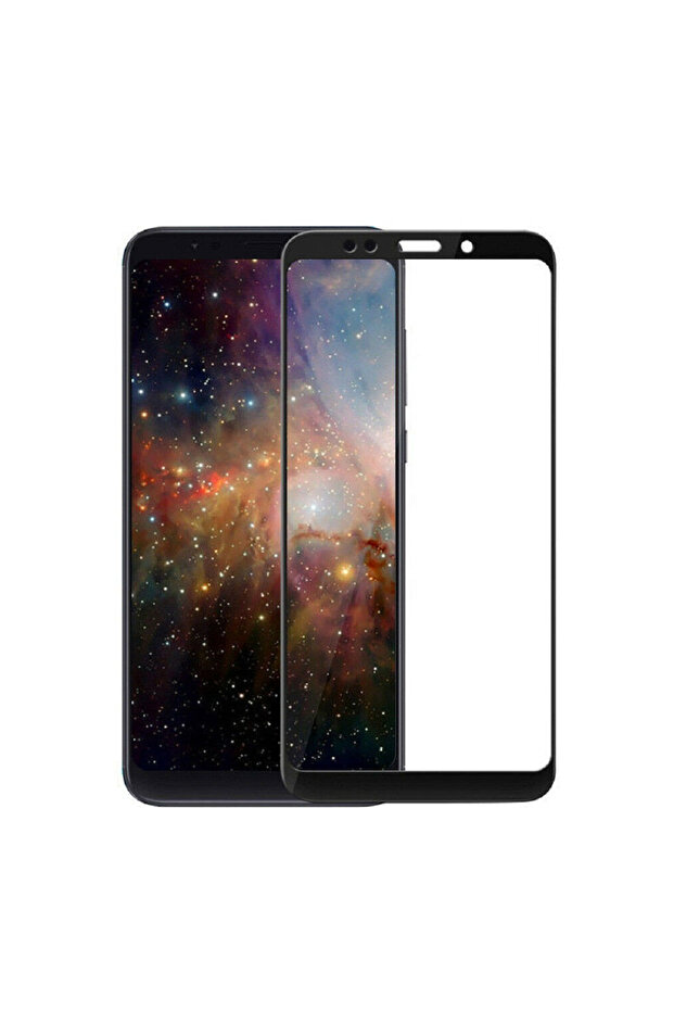 Xiaomi Redmi 7A Screen Protector, Professional Glass, Full Screen Coverage, 9H, Black - 1