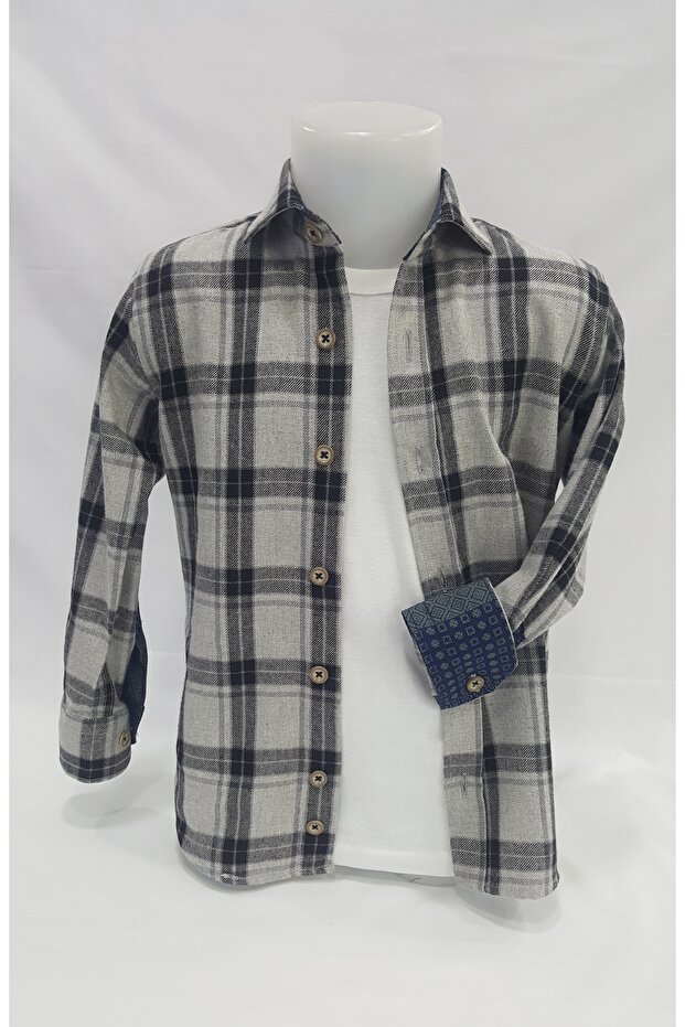 Children's Long Sleeve Lumberjack Men's Shirt