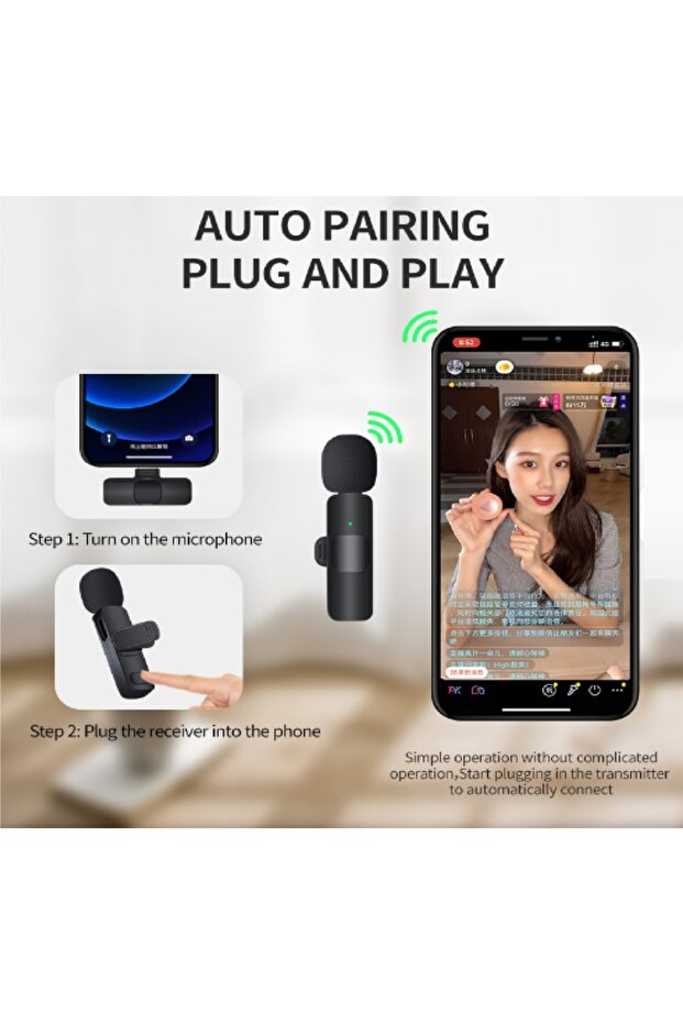 Lavalier Microphone for Android – Clip-On Omnidirectional Mic for Smartphones & Tablets - 6