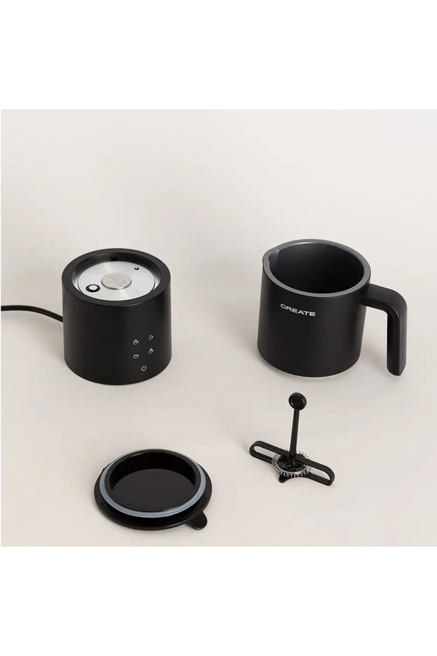 Spumator de lapte Studio Pro, CREATE, 620 ml, negru - 6