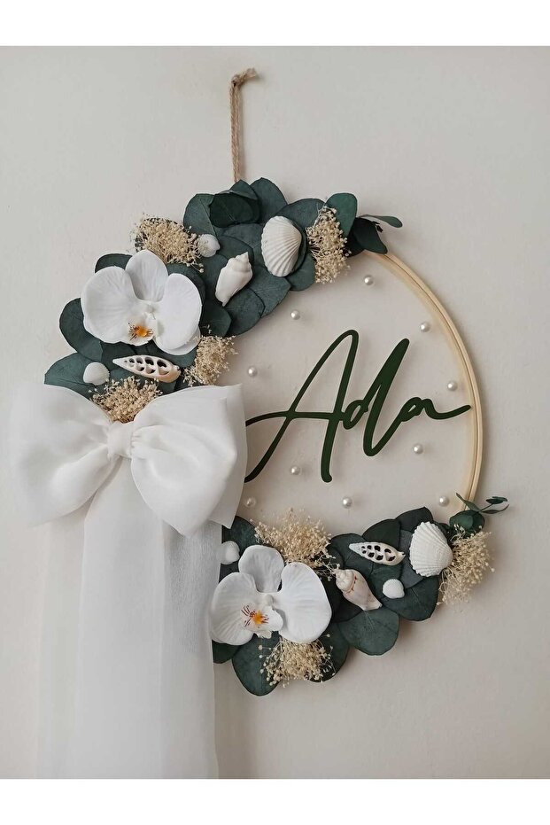 Beyaz İnci bebek kapı süsü - 3