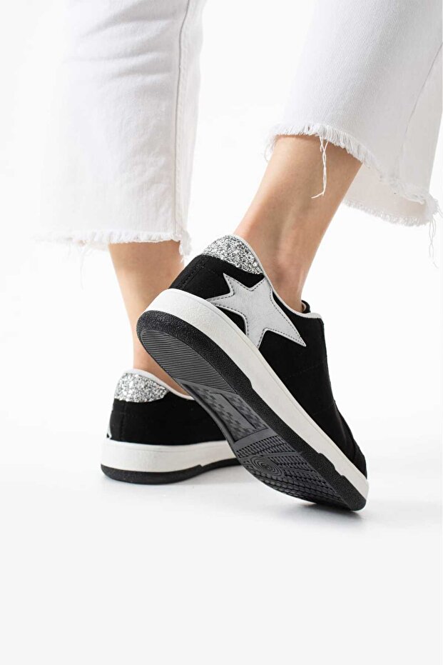 KADIN YILDIZLI SNEAKER - 3