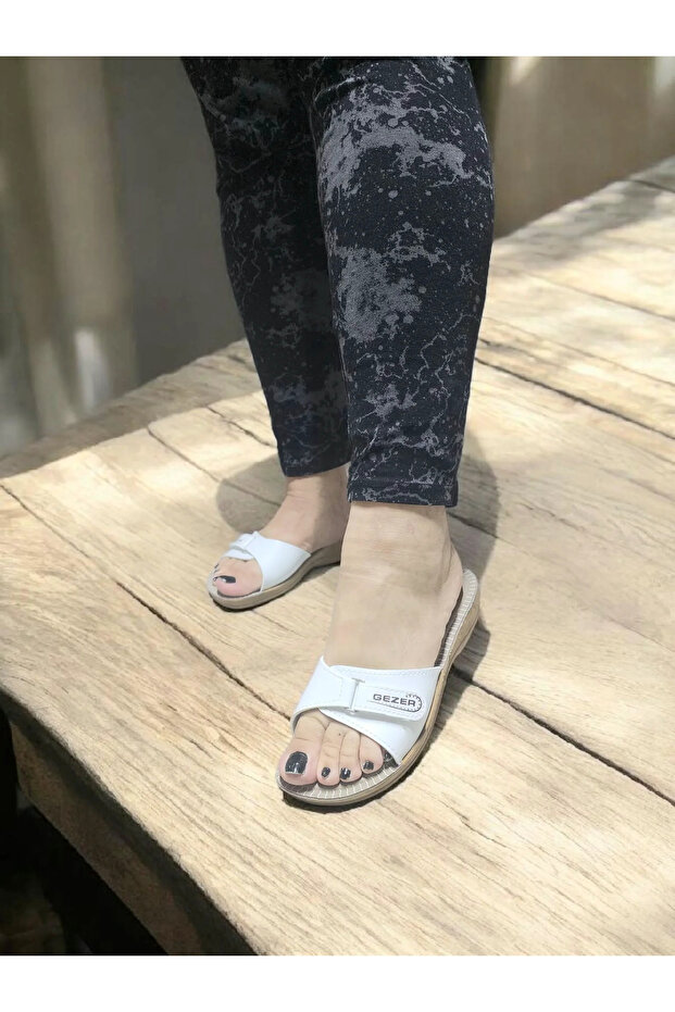 Comfortable and Soft Sole Velcro Adjustable Home and Outdoor Slippers