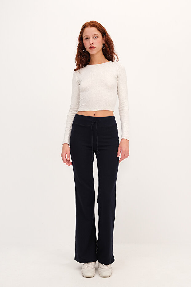 Elastic Waist Sweatpants Eşf12118