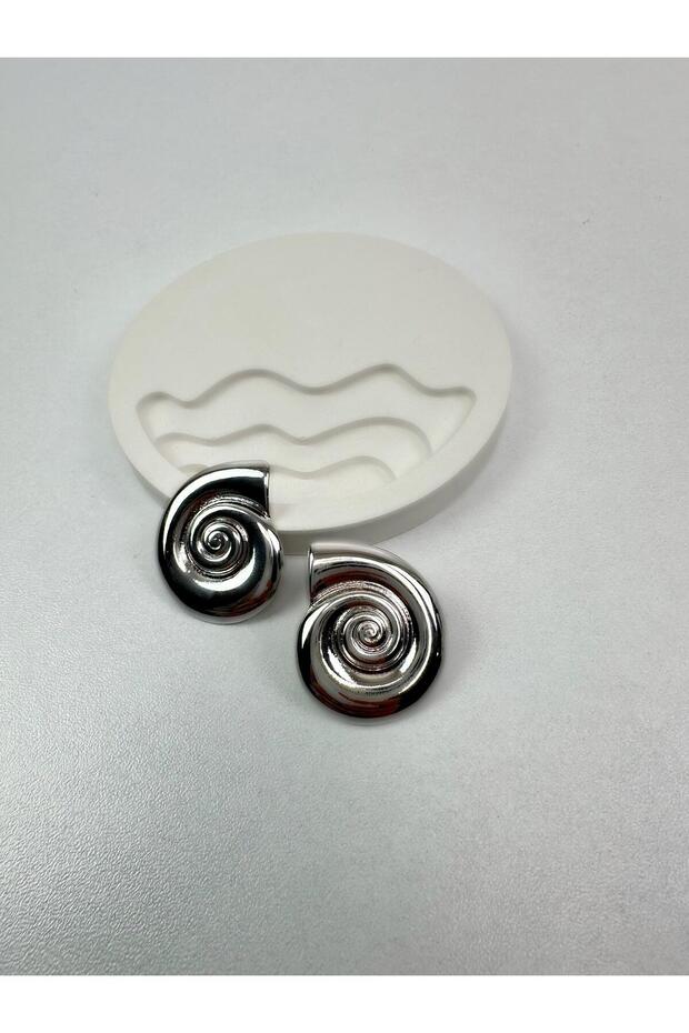 Special Series Snail Silver Earrings