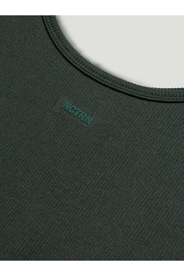 Baskı Detaylı Crop Top - 6