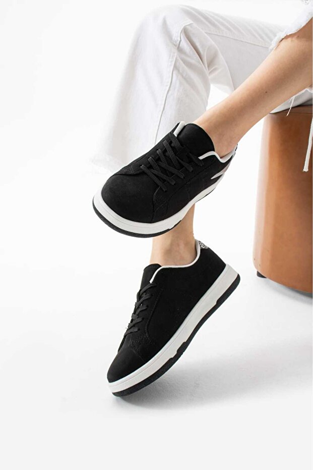 KADIN YILDIZLI SNEAKER - 2