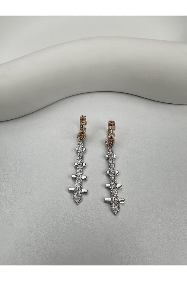 Special Series Zircon Stone Dangle Earrings