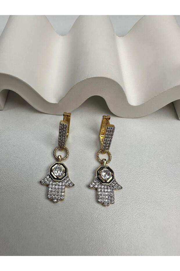 Special Series Fatma Ana Hand Figure Earrings