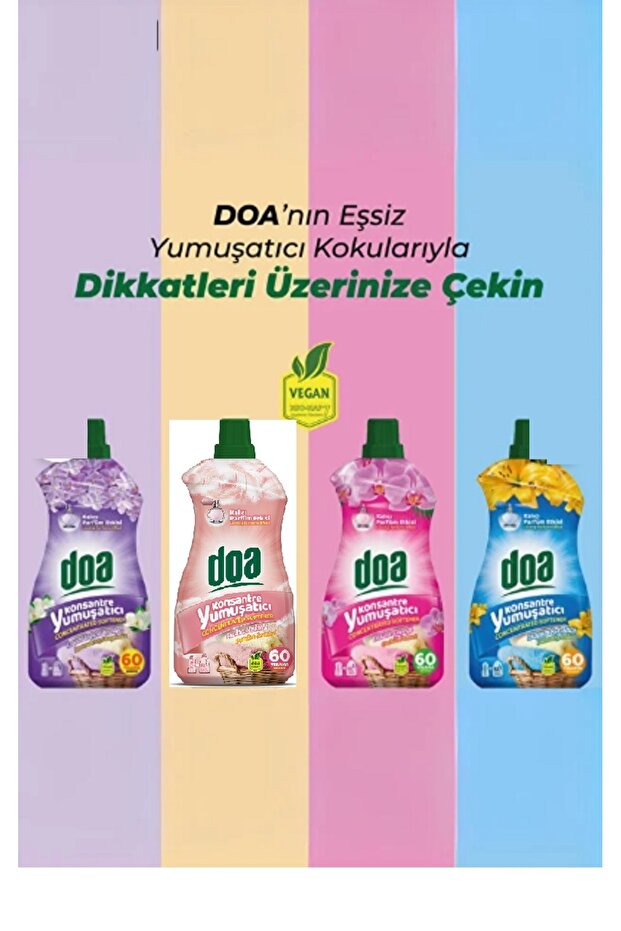 Konsantre Çamaşır Yumuşatıcı Lilyum Lotus 1500 Ml x 2 Adet - 6